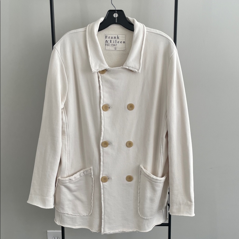 Frank & Eileen Belfast Peacoat - Vintage White